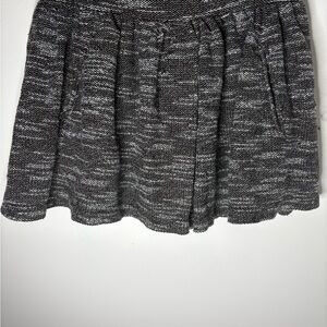 Elegant Black and Gray Women's Skirt